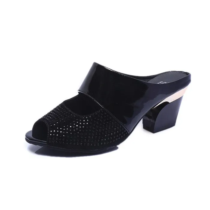 SandaliasSandalias de tacón grueso chanclas