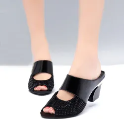 SandaliasSandalias de tacón grueso chanclas