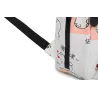 USB laddning skola ryggsäck canvas 3 st set