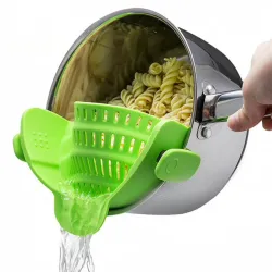 Pot & Pan & Bowl silikon tratt strainer