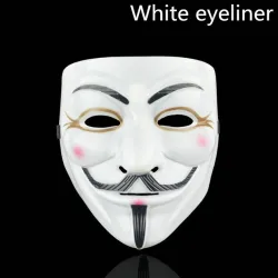 V per Vendetta partito halloween maschera viso