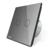 Luces & Iluminación220 - panel de interruptor de cristal de pared 250V