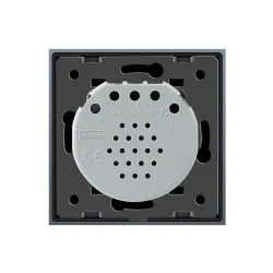 220 - 250V vägg kristallglas touch switch panel