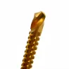 HSS 3 - 8mm titanbelagda borrbitar 6 st