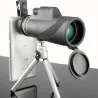 40 x 60 HD monocular kraftfullt kikare - teleskop med nattseende