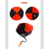 Parachute with soldier figure - hand throwing toy 5 pieces
