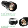 LinternasLinterna LED portátil zoomable antorcha