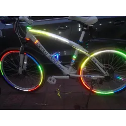 Reflecterende sticker voor fietswielVerlichting