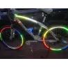 Reflecterende sticker voor fietswielVerlichting