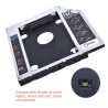 Universal aluminium SATA HDD Caddy 12.7mm box case enclosure optisk bay