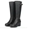 BotasBotines naturales de cuero genuino invierno