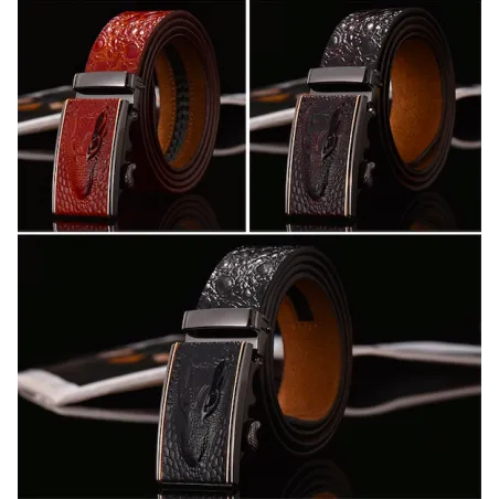 CinturónCinturón de diseño de cuero genuino