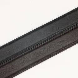 Ceinture en cuir véritable avec boucle automatique