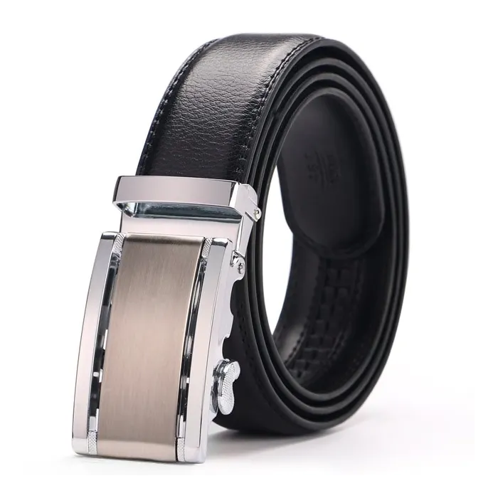 Todellinen cowhide nahka vyö automaattinen buckle vyö