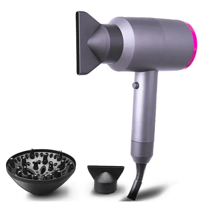 3 en 1 sèche-cheveux négatif multifonctionnel