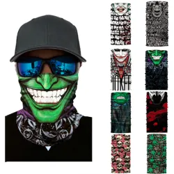 Crânio - cachecol de motocicleta - máscara facial - balaclava
