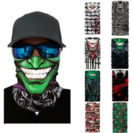 Crâne - foulard moto - masque visage - balaclava