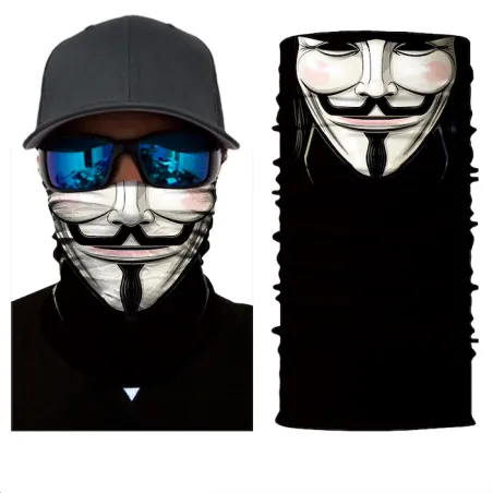 Motorcykel halsduk - ansiktsmask - balaclava