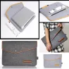 Macbook 11/12/13/15inch étui de protection de laine