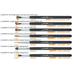 Super soft natural hair professional makeup brush set 18 pcs