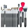 Super soft natural hair professional makeup brush set 18 pcs