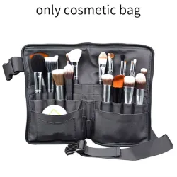 Portable makeup kosmetisk väska med bälte