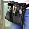 Portable makeup kosmetisk väska med bälte