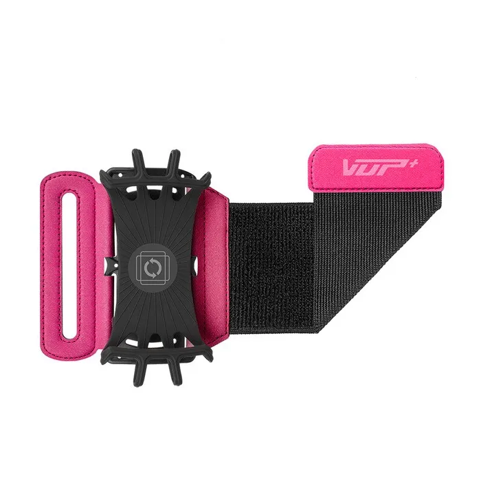 iPhone 4 - 5.5 polegadas180 grau rotativo jogging telefone titular pulseira cinto