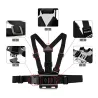 GoPro Hero och Xiaomi Yi GP27 justerbar bröstrems remsa stativ