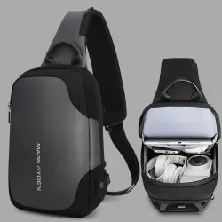 9,7 polegadas IPad repelente de água ombro crossbody saco do peito