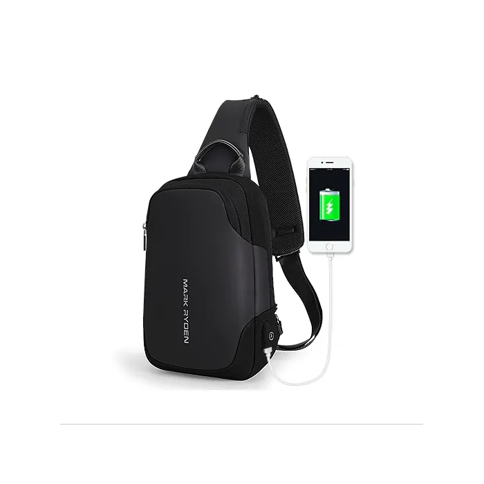 9,7 polegadas IPad repelente de água ombro crossbody saco do peito