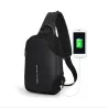9,7 polegadas IPad repelente de água ombro crossbody saco do peito