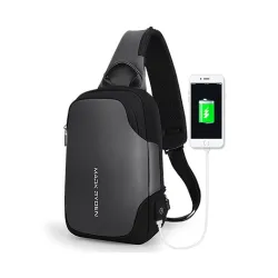 9,7 polegadas IPad repelente de água ombro crossbody saco do peito