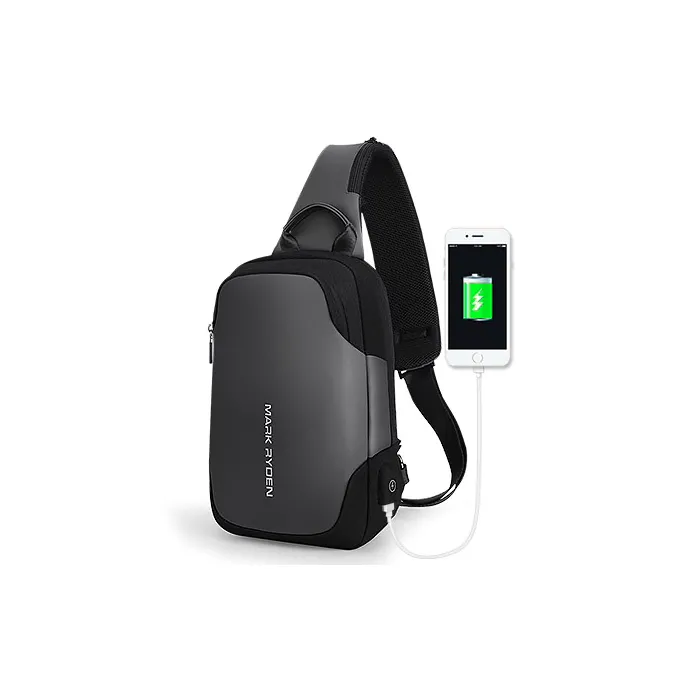 9,7 polegadas IPad repelente de água ombro crossbody saco do peito
