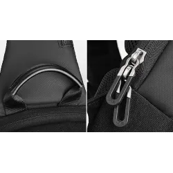 9,7 polegadas IPad repelente de água ombro crossbody saco do peito