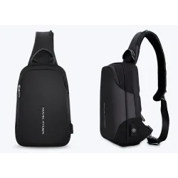 9,7 polegadas IPad repelente de água ombro crossbody saco do peito