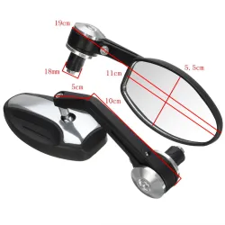 Universal 7/8" Moottoripyörä-alumiinipeili 2 pc