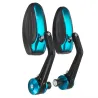 EspejosUniversal 7/8" moto espejo trasero de aluminio 2 piezas