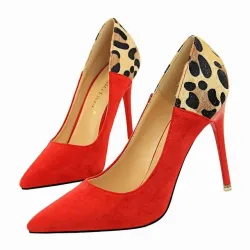 Suede High Heel pumpar