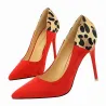 Suede High Heel pumpar