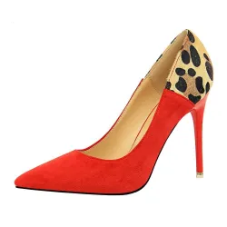 Suede High Heel pumpar