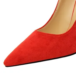Suede high heel pumpsHoge hakken