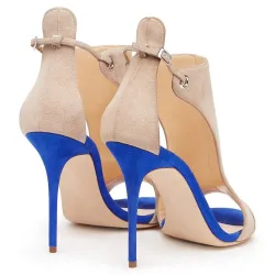 Sangle de seau haute talon pompes sandales
