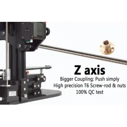 Desktop DIY 3D skrivare kit stöd off-line print