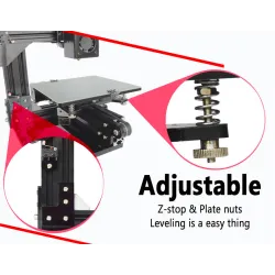 Desktop DIY 3D skrivare kit stöd off-line print