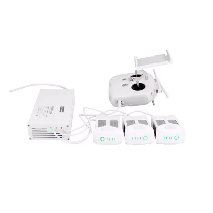 DJI Phantom 4 battery & transmitter 4 in 1 multi intelligent parallel charger