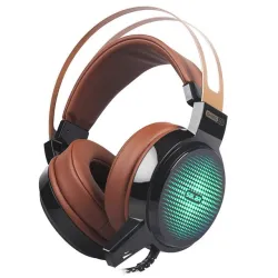 C13 fones de ouvido LED para jogos com microfone e led