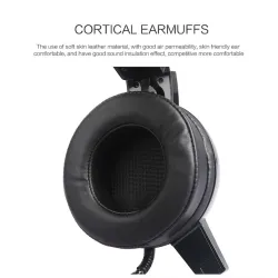 Cuffie auricolari da gioco a LED C13 con microfono e led