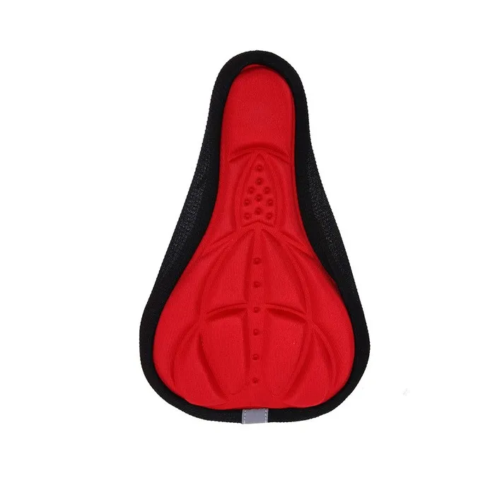 almofada do assento da bicicleta do silicone 3D