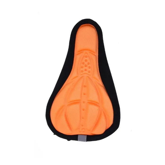 almofada do assento da bicicleta do silicone 3D